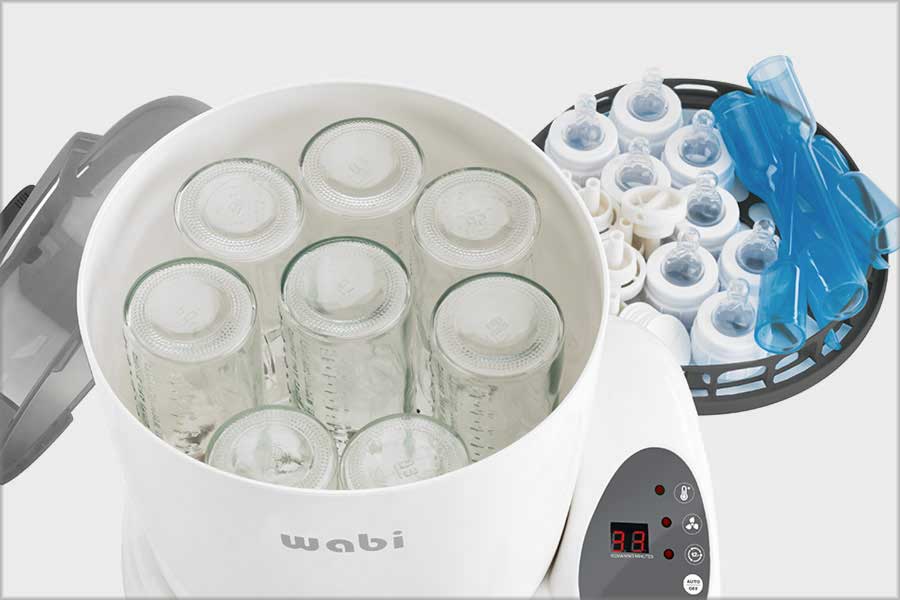 Wabi baby electric online steam sterilizer